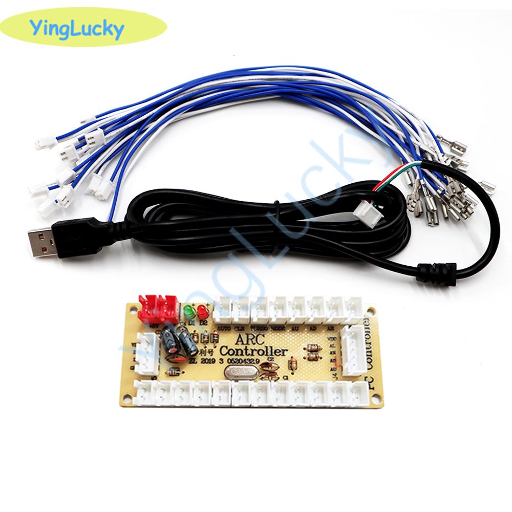 Arcade Encoder Board Zero Delay Usb - لوحة تحكم USB للألعاب بدون تأخير
