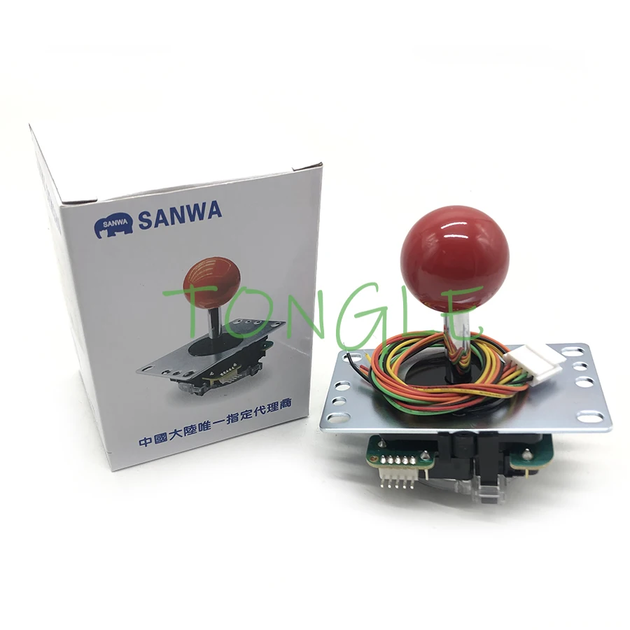 Arcade Joystick Sanwa Jlf Ball Top - عصا تحكم يابانية Sanwa بمقبض علوي