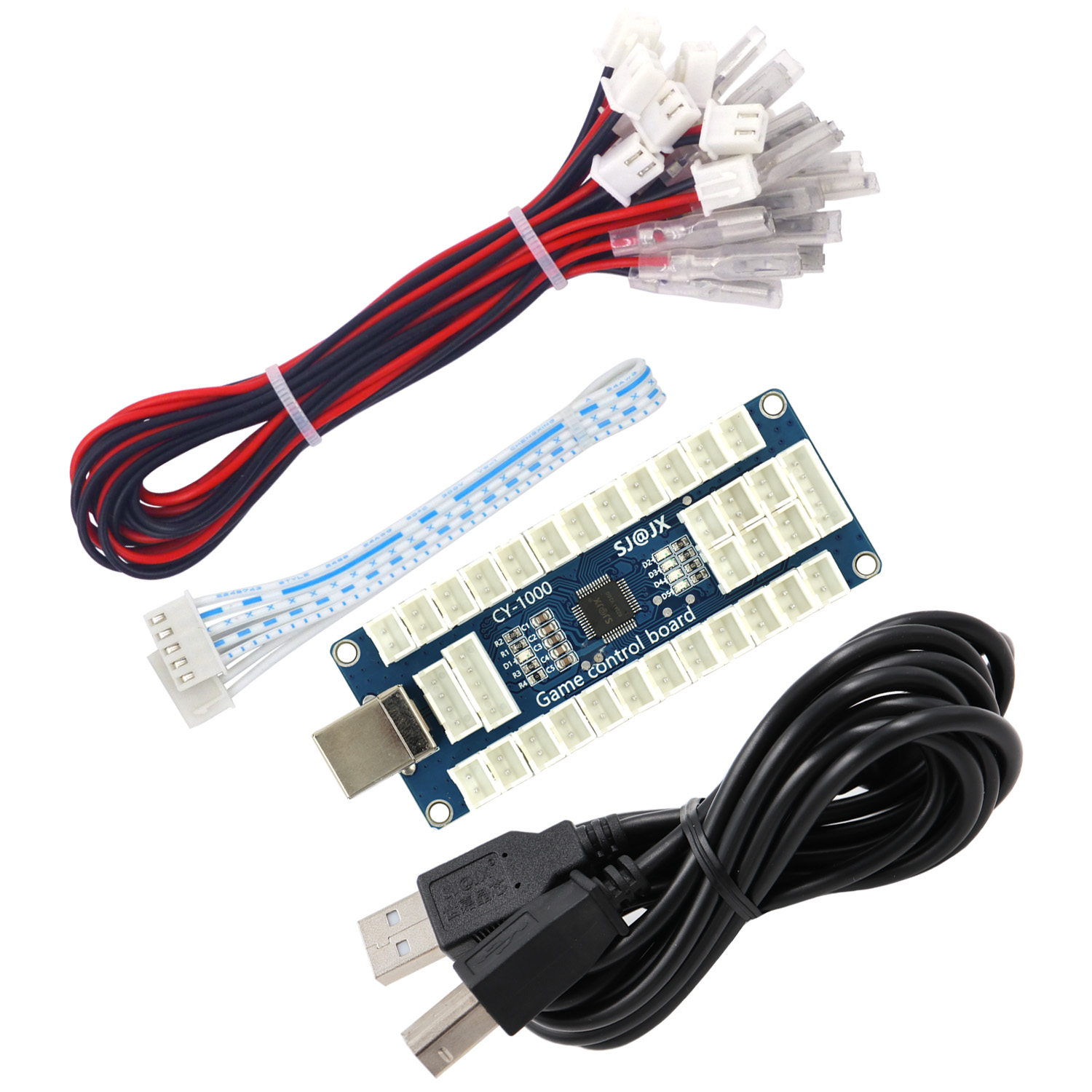Arcade Encoder Board Zero Delay Usb - لوحة ترميز USB للألعاب من SJ@JX