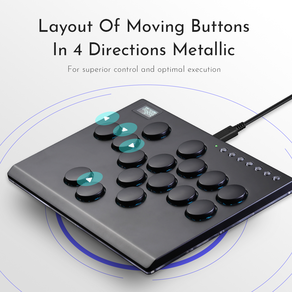 هوت 42 عصا التحكم المعدنية هيت - مراجعة Arcade Fight Stick Hitbox Leverless وسعره