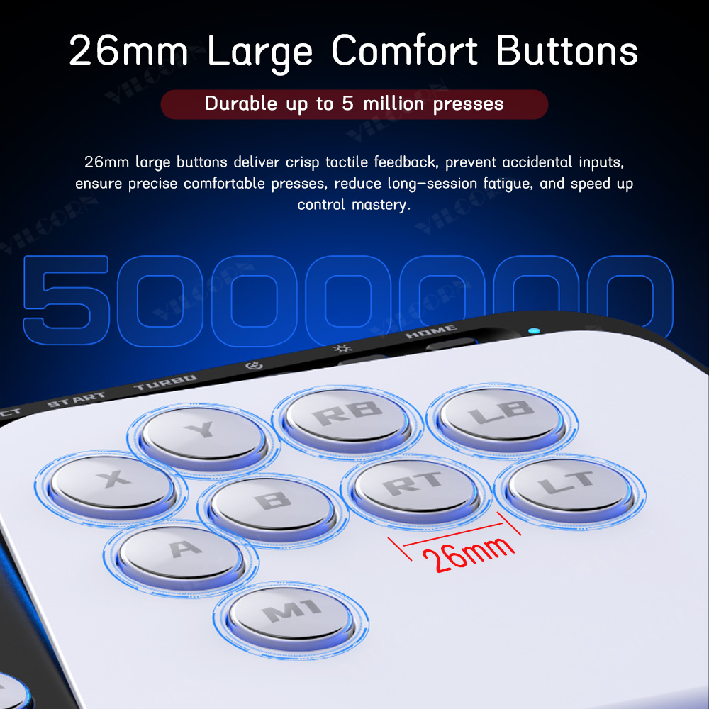 وحدة تحكم ألعاب قتالية بدون أذ - مراجعة Arcade Fight Stick Hitbox Leverless وسعره