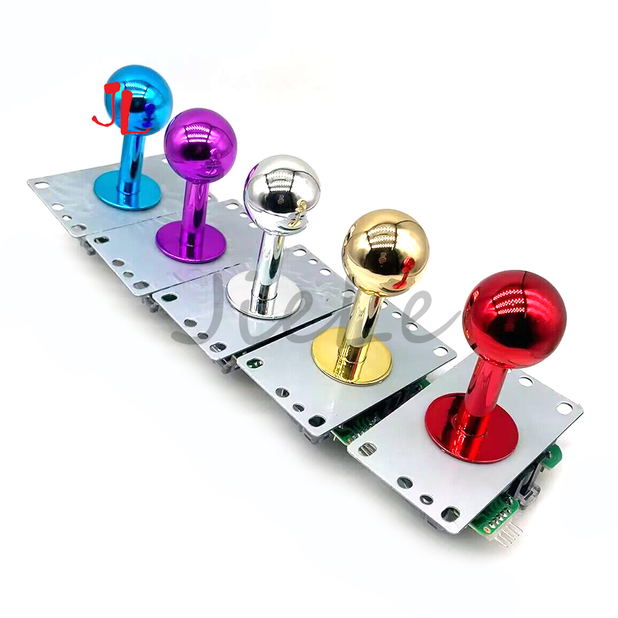 عصا التحكم الكروم نسخة Sanwa J - مراجعة Arcade Joystick Sanwa Jlf Ball Top وسعره
