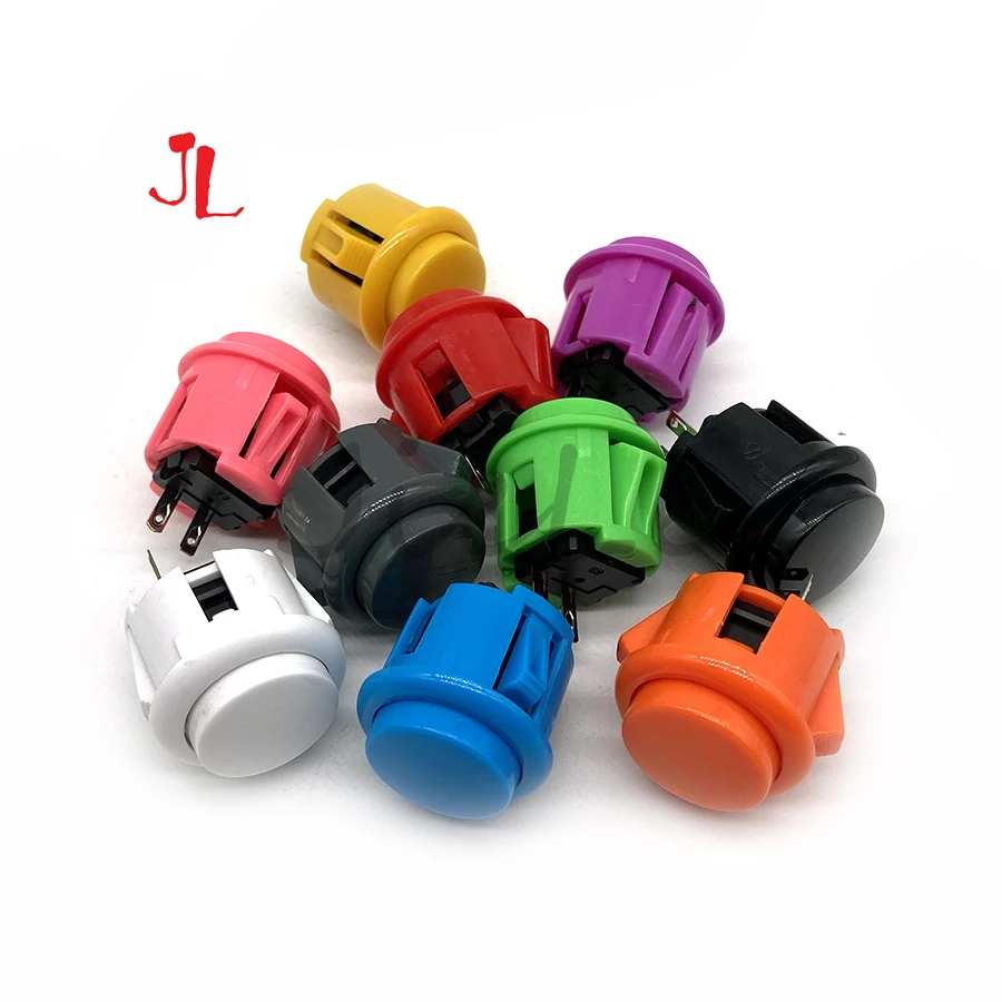 12 قطعة 24 مللي متر 30 مللي مت - مراجعة Arcade Buttons 24Mm 30Mm Snap In وسعره