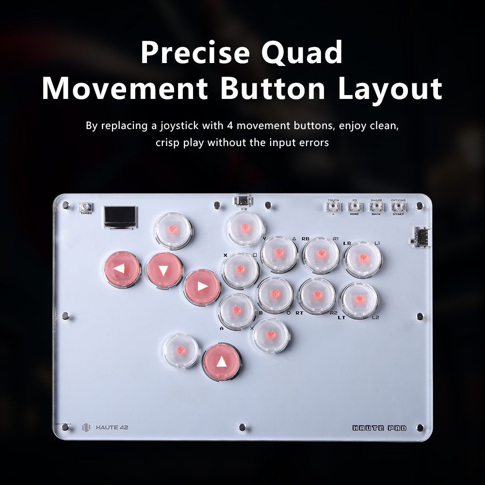 عصا تحكم Haute42 Joystick Hitb - مراجعة Arcade Fight Stick Hitbox Leverless وسعره