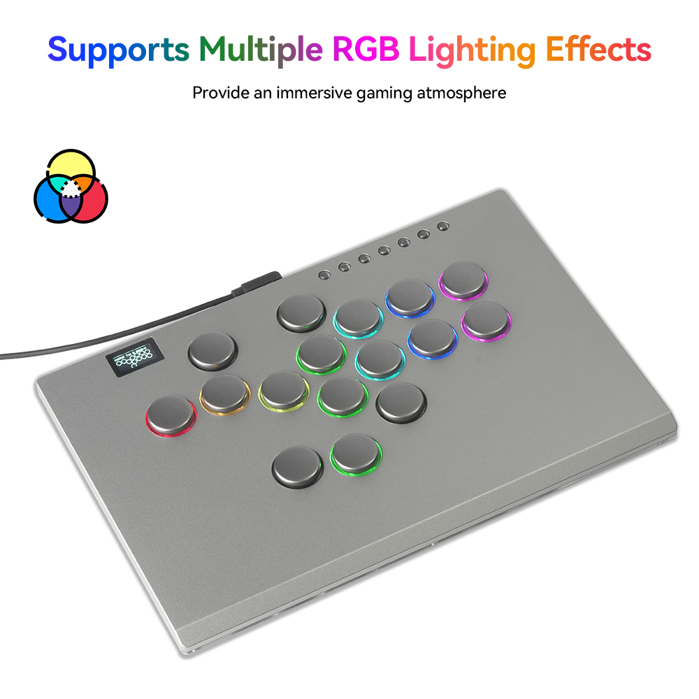 عصا تحكم ألعاب الأركيد بدون عص - مراجعة Arcade Fight Stick Hitbox Leverless وسعره