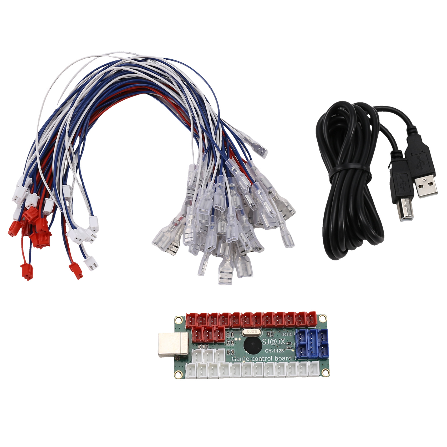 مجموعة أدوات DIY من FFYY-Arcad - مراجعة Arcade Encoder Board Zero Delay Usb وسعره