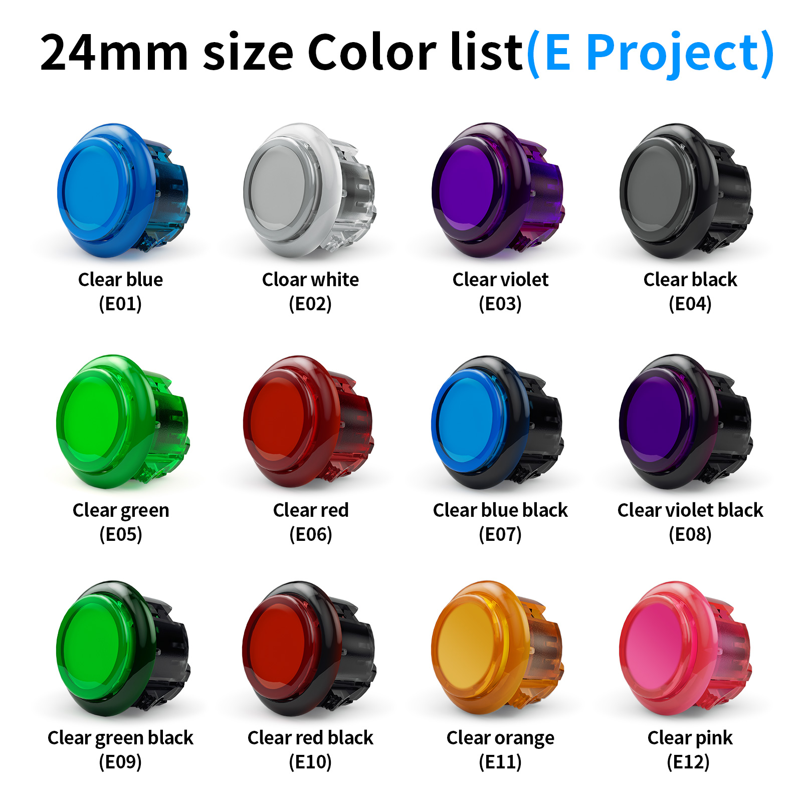 أعمدة Qanba الميكانيكية بالجاذ - مراجعة Arcade Buttons 24Mm 30Mm Snap In وسعره