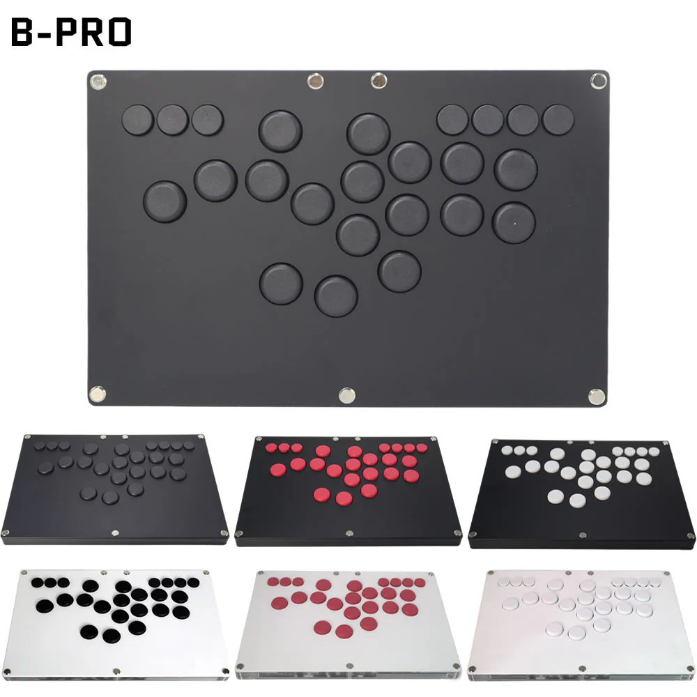 وحدة تحكم ألعاب الأركيد B-PRO  - مراجعة Arcade Fight Stick Hitbox Leverless وسعره