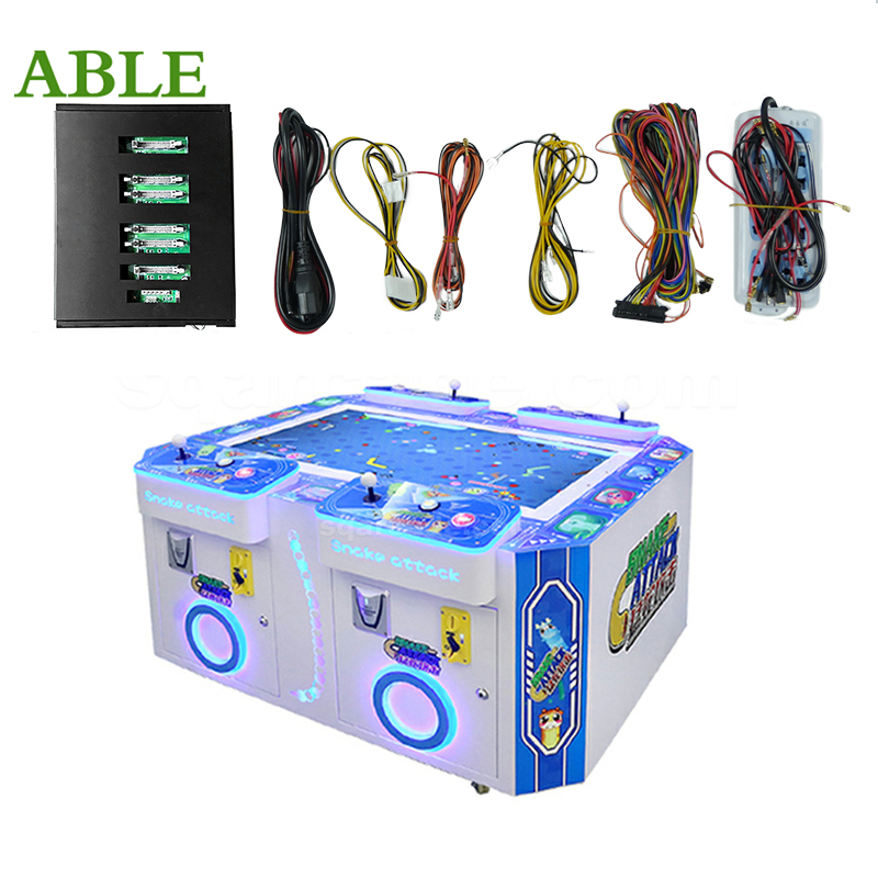 جهاز ألعاب أركيد سنايك لـ 2/4  - مراجعة Arcade Cabinet Diy Kit 2 Player وسعره