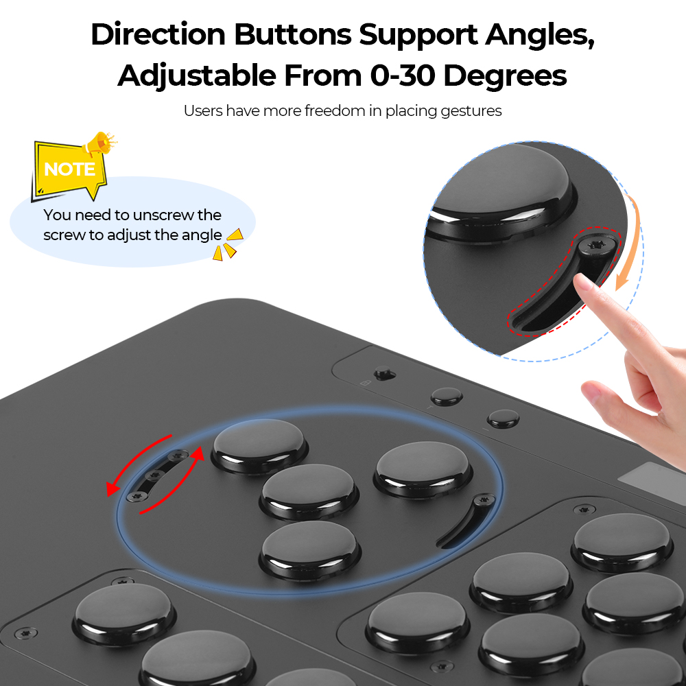 Haute42 HautePad X Hitbox وحدة - مراجعة Arcade Fight Stick Hitbox Leverless وسعره