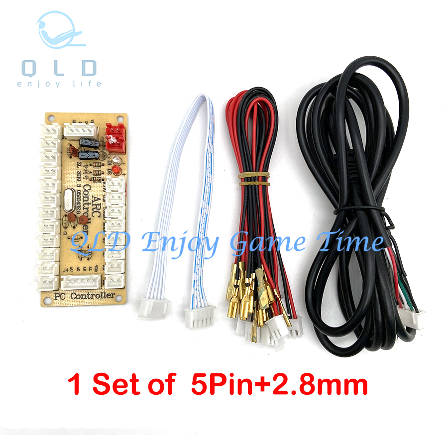 مشفر USB بدون تأخير لجهاز الأل - مراجعة Arcade Cabinet Diy Kit 2 Player وسعره