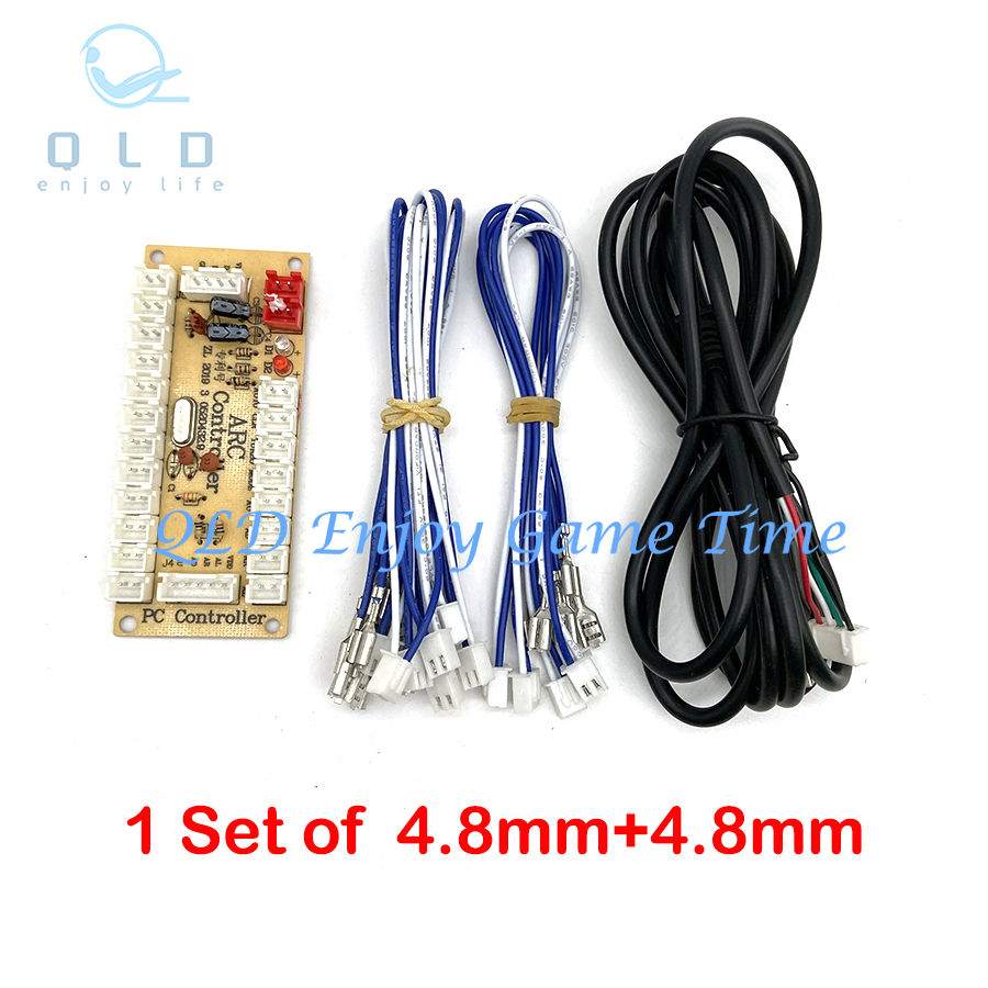 مشفر USB بدون تأخير لجهاز الأل - مراجعة Arcade Cabinet Diy Kit 2 Player وسعره